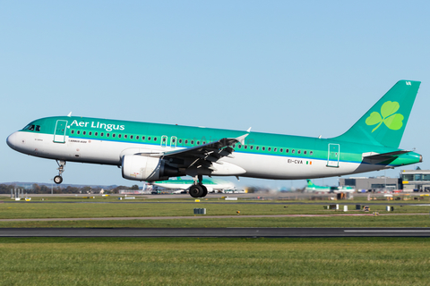 Aer Lingus Airbus A320-214 (EI-CVA) at  Dublin, Ireland