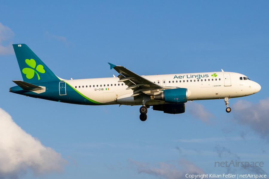 Aer Lingus Airbus A320-214 (EI-CVB) | Photo 410816
