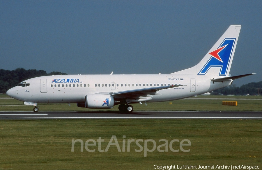 Azzurra Air Boeing 737-76N (EI-CXE) | Photo 401993