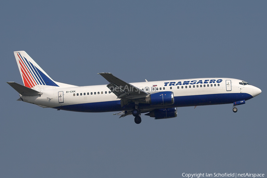 Transaero Airlines Boeing 737-4S3 (EI-CXK) | Photo 93902