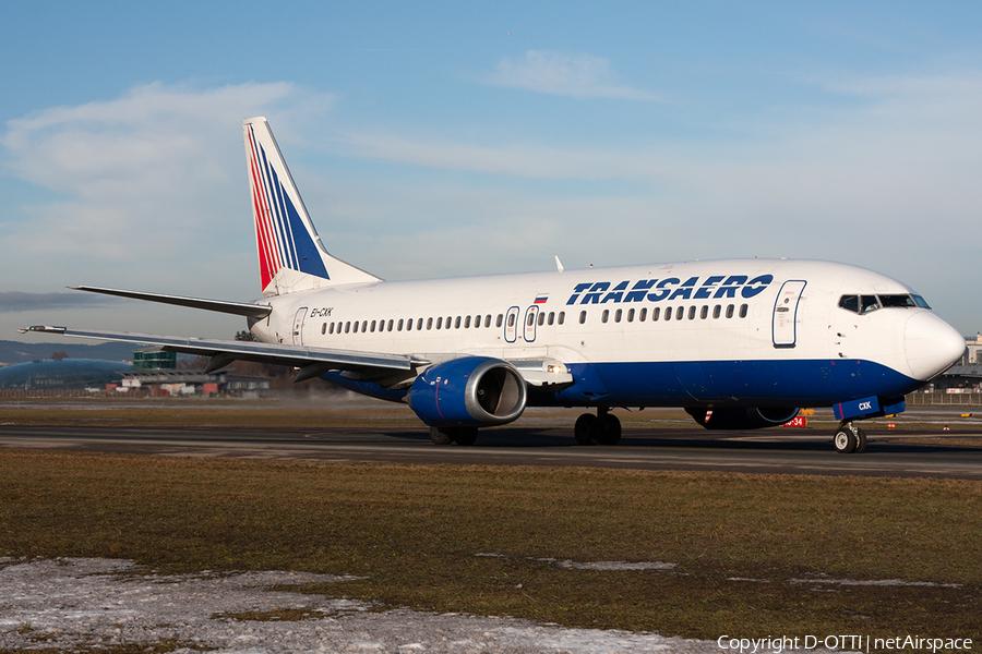 Transaero Airlines Boeing 737-4S3 (EI-CXK) | Photo 331195