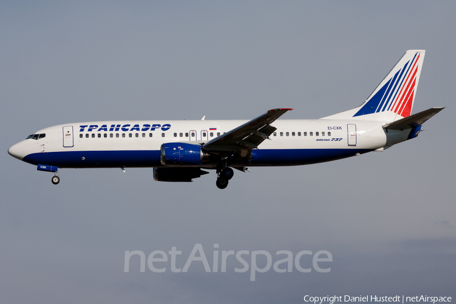 Transaero Airlines Boeing 737-4S3 (EI-CXK) | Photo 410666