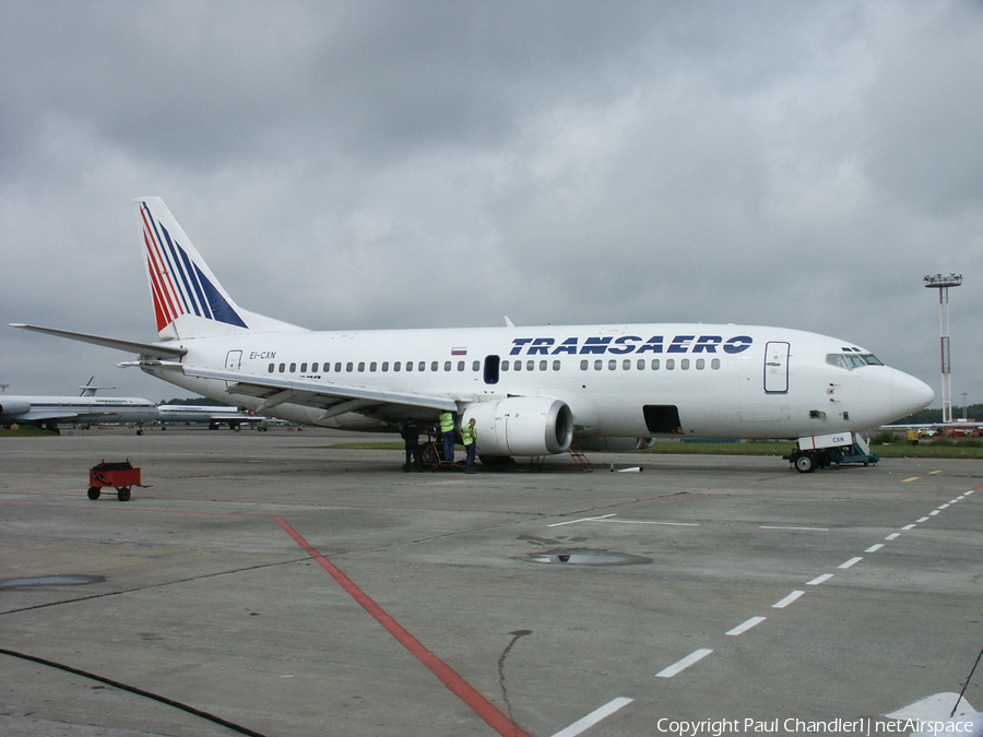 Transaero Airlines Boeing 737-329 (EI-CXN) | Photo 495373