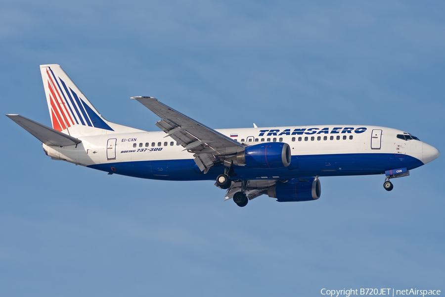 Transaero Airlines Boeing 737-329 (EI-CXN) | Photo 616961