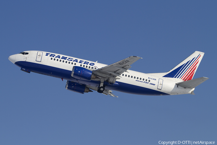 Transaero Airlines Boeing 737-329 (EI-CXR) | Photo 332535