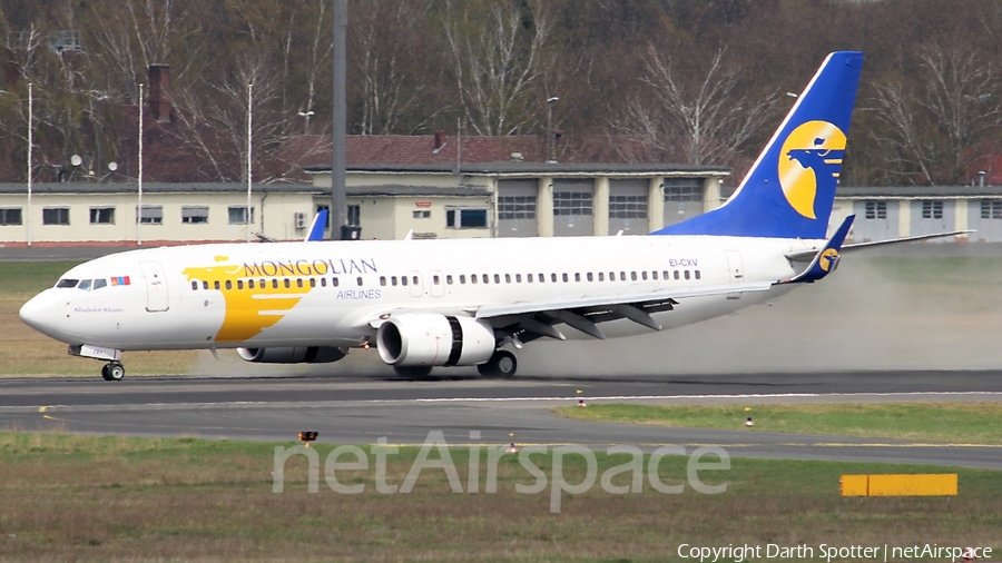 MIAT Mongolian Airlines Boeing 737-8CX (EI-CXV) | Photo 209378