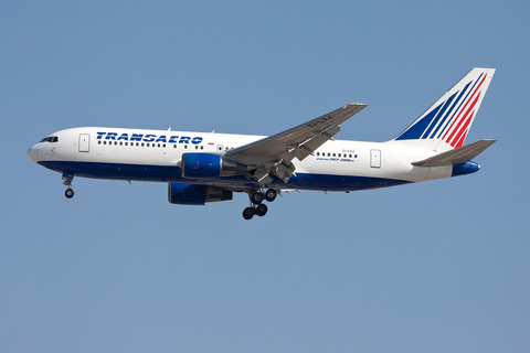 Transaero Airlines Boeing 767-216(ER) (EI-CXZ) at  Dubai - International, United Arab Emirates