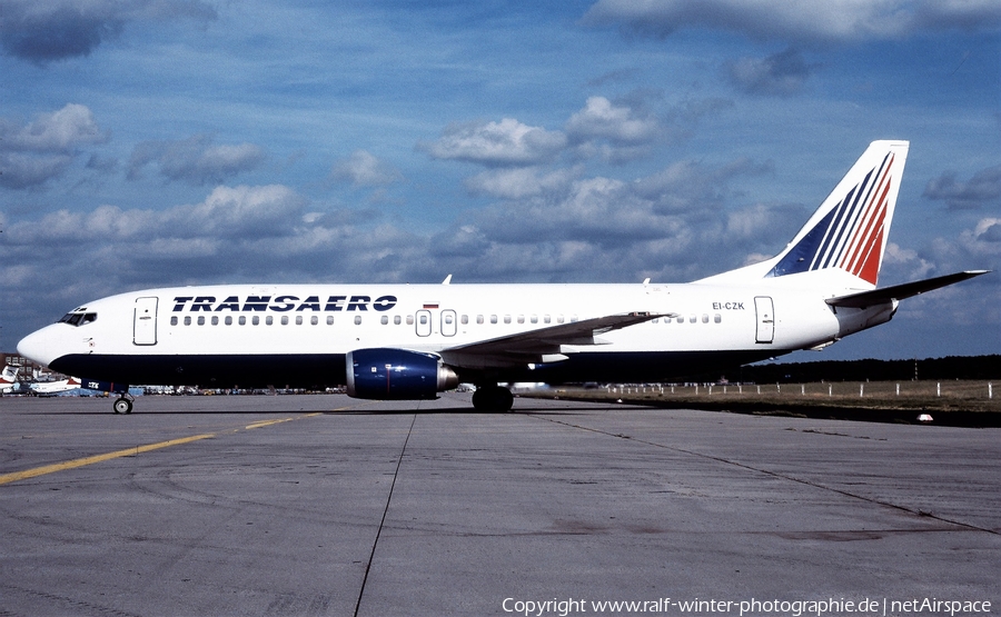 Transaero Airlines Boeing 737-4Y0 (EI-CZK) | Photo 453881