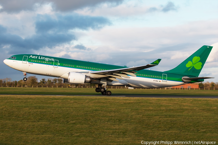 Aer Lingus Airbus A330-202 (EI-DAA) | Photo 292391