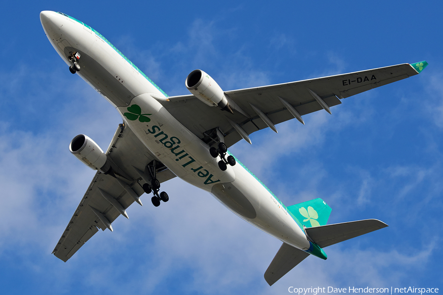 Aer Lingus Airbus A330-202 (EI-DAA) | Photo 32849