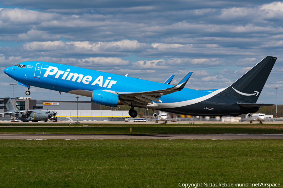 Amazon Prime Air (ASL Airlines Ireland) Boeing 737-8AS(BCF) (EI-DAC) | Photo 444448