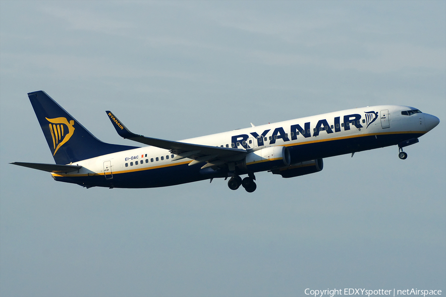 Ryanair Boeing 737-8AS (EI-DAC) | Photo 279855