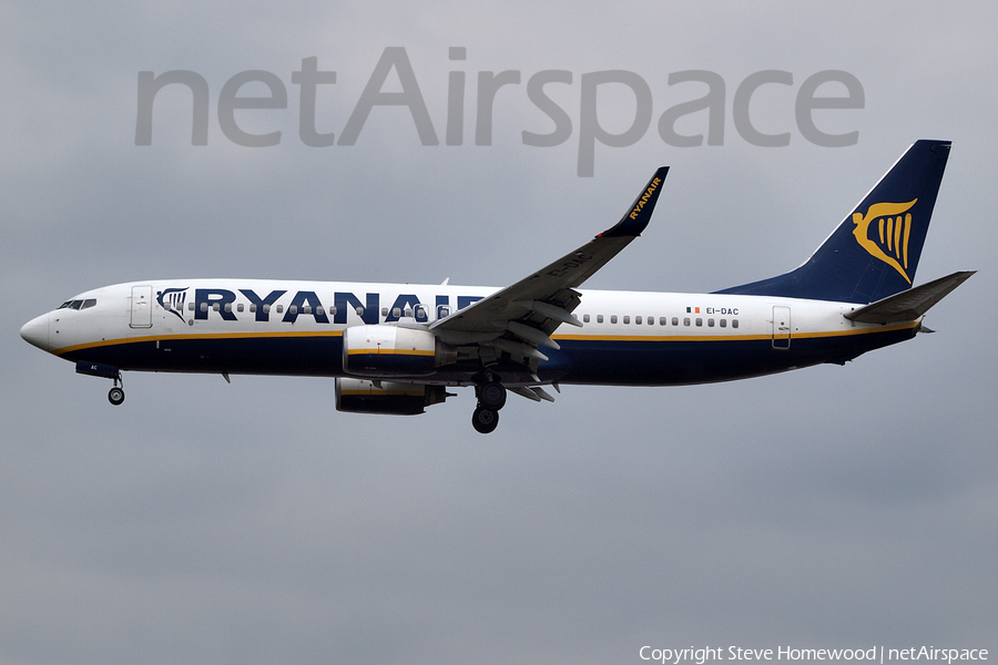 Ryanair Boeing 737-8AS (EI-DAC) | Photo 125094