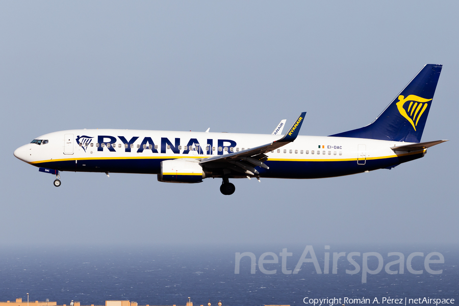 Ryanair Boeing 737-8AS (EI-DAC) | Photo 394991