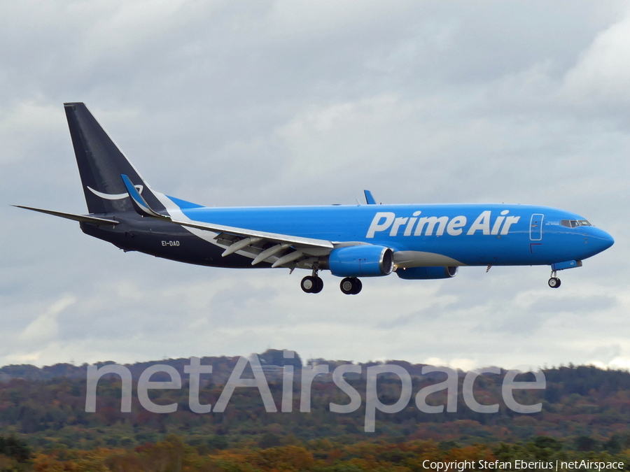 Amazon Prime Air (ASL Airlines Ireland) Boeing 737-8AS(BCF) (EI-DAD) | Photo 408489