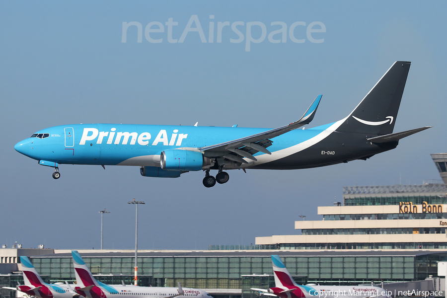Amazon Prime Air (ASL Airlines Ireland) Boeing 737-8AS(BCF) (EI-DAD) | Photo 490825