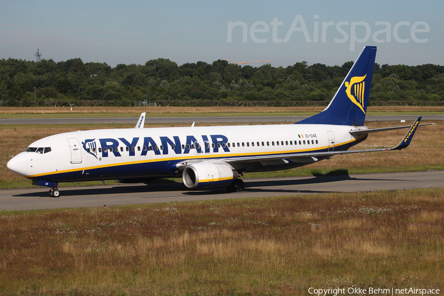 Ryanair Boeing 737-8AS (EI-DAE) | Photo 175089