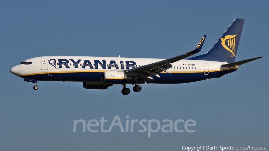 Ryanair Boeing 737-8AS (EI-DAF) | Photo 223857