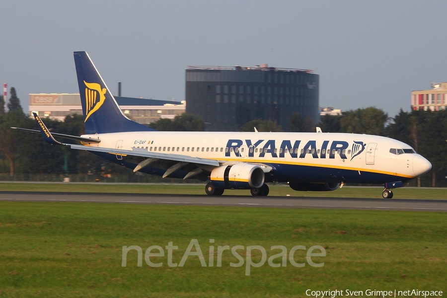 Ryanair Boeing 737-8AS (EI-DAF) | Photo 190639