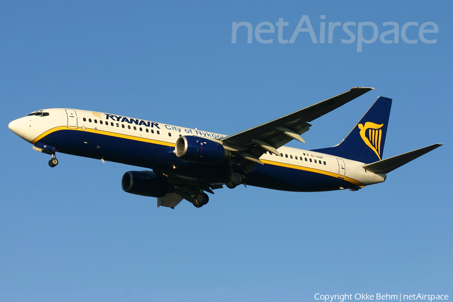 Ryanair Boeing 737-8AS (EI-DAF) | Photo 75650