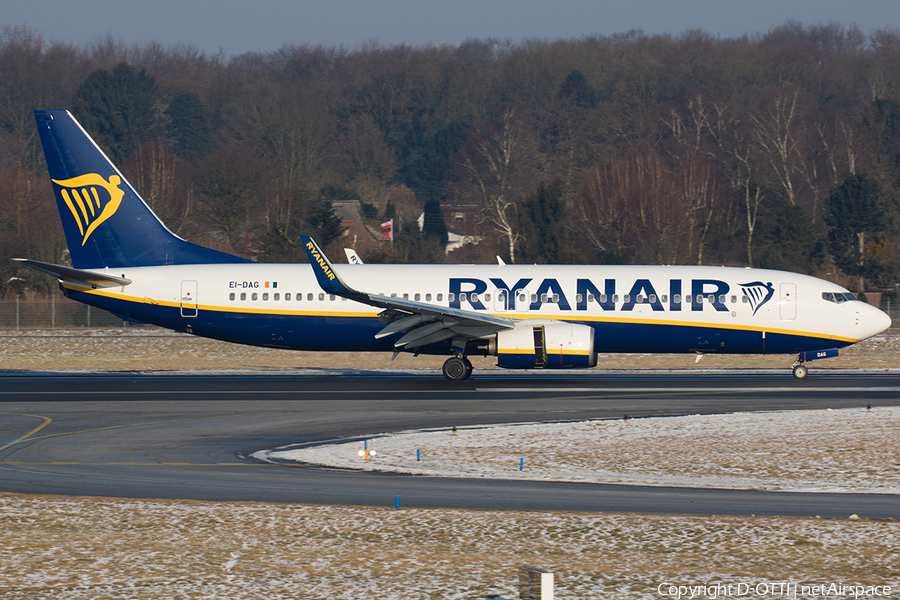 Ryanair Boeing 737-8AS (EI-DAG) | Photo 224729