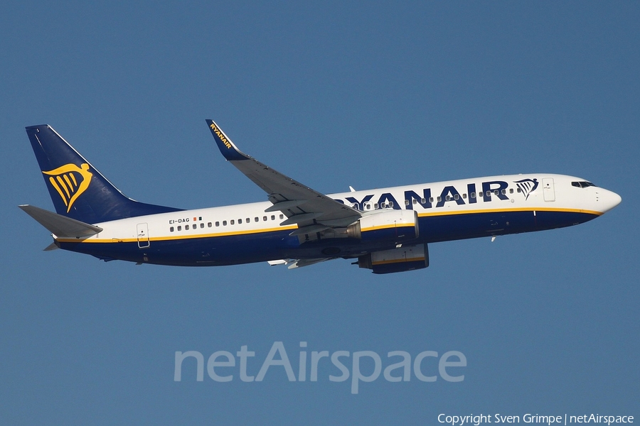 Ryanair Boeing 737-8AS (EI-DAG) | Photo 235989