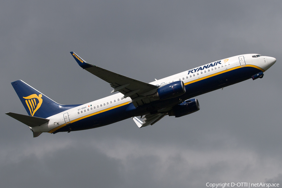 Ryanair Boeing 737-8AS (EI-DAG) | Photo 200632