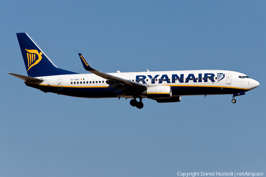 Ryanair Boeing 737-8AS (EI-DAG) | Photo 634070