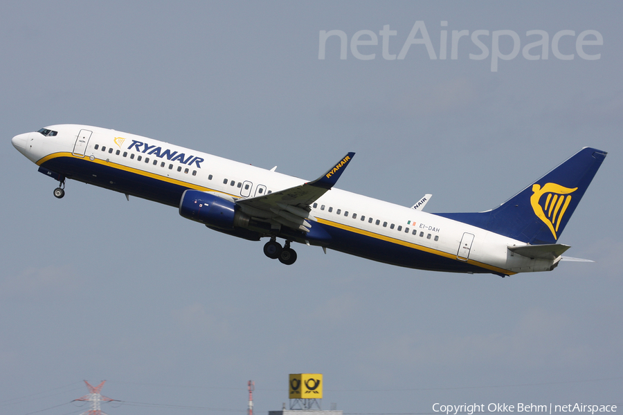 Ryanair Boeing 737-8AS (EI-DAH) | Photo 203470