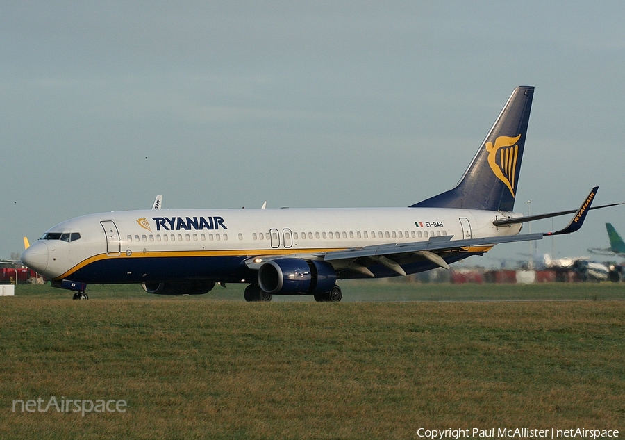 Ryanair Boeing 737-8AS (EI-DAH) | Photo 24278