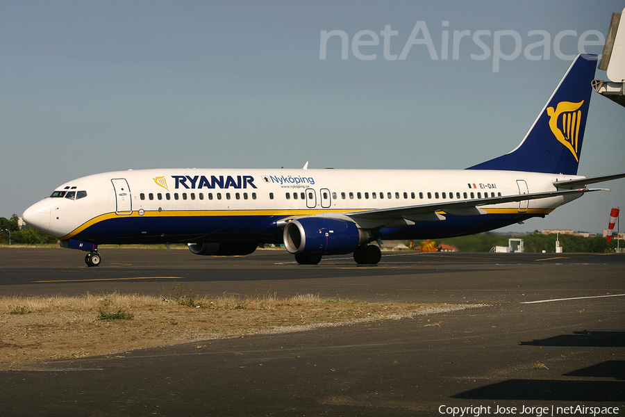 Ryanair Boeing 737-8AS (EI-DAI) | Photo 393714