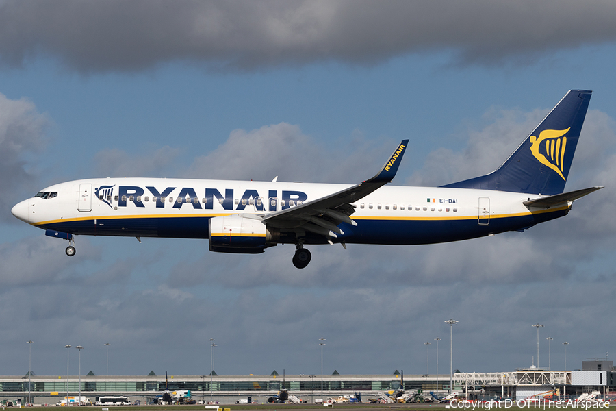 Ryanair Boeing 737-8AS (EI-DAI) | Photo 149749