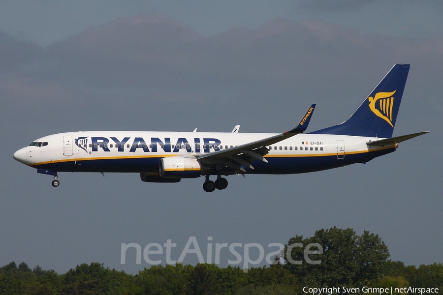 Ryanair Boeing 737-8AS (EI-DAI) | Photo 77105
