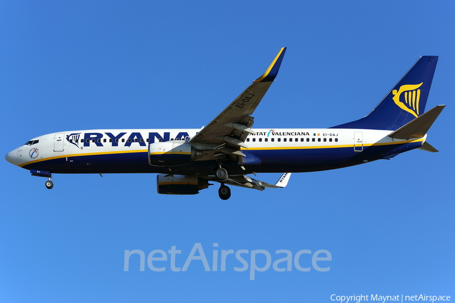Ryanair Boeing 737-8AS (EI-DAJ) | Photo 137507