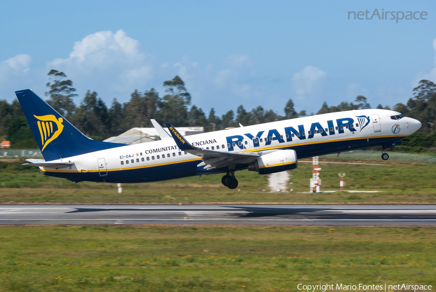 Ryanair Boeing 737-8AS (EI-DAJ) | Photo 321857