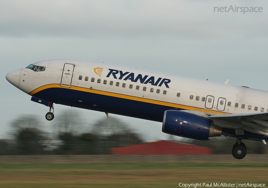 Ryanair Boeing 737-8AS (EI-DAK) | Photo 24276