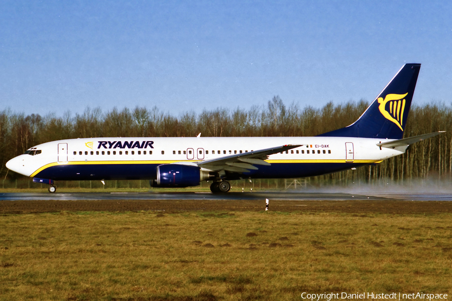 Ryanair Boeing 737-8AS (EI-DAK) | Photo 476650