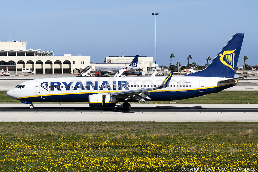 Ryanair Boeing 737-8AS (EI-DAK) | Photo 209498