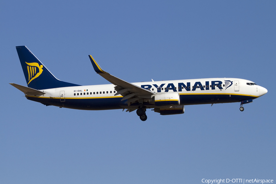 Ryanair Boeing 737-8AS (EI-DAL) | Photo 414661