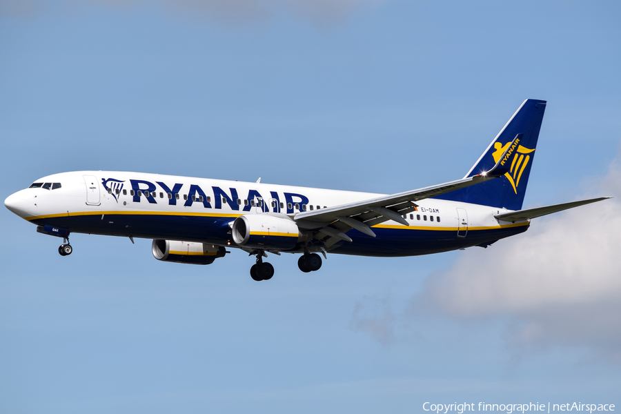 Ryanair Boeing 737-8AS (EI-DAM) | Photo 422491