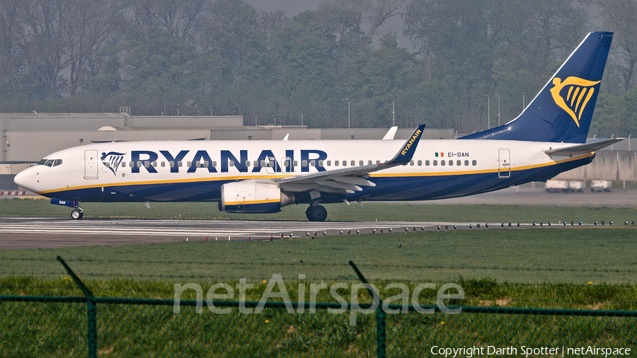 Ryanair Boeing 737-8AS (EI-DAN) | Photo 261660