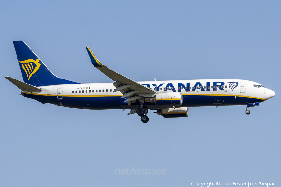 Ryanair Boeing 737-8AS (EI-DAN) | Photo 464089