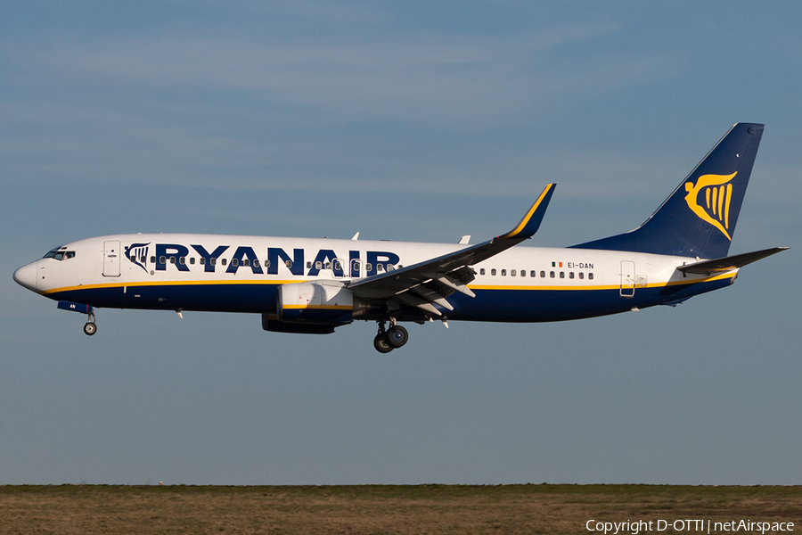 Ryanair Boeing 737-8AS (EI-DAN) | Photo 197657