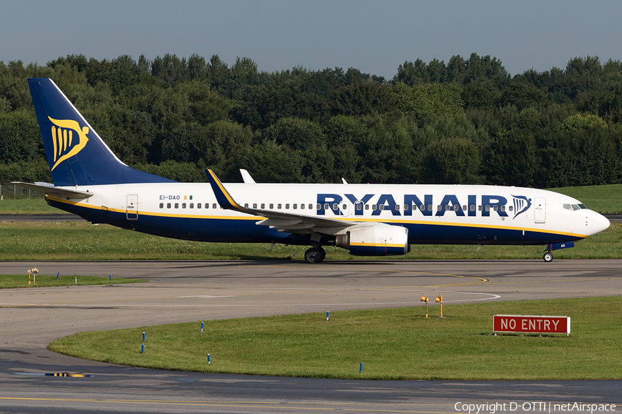 Ryanair Boeing 737-8AS (EI-DAO) | Photo 179097