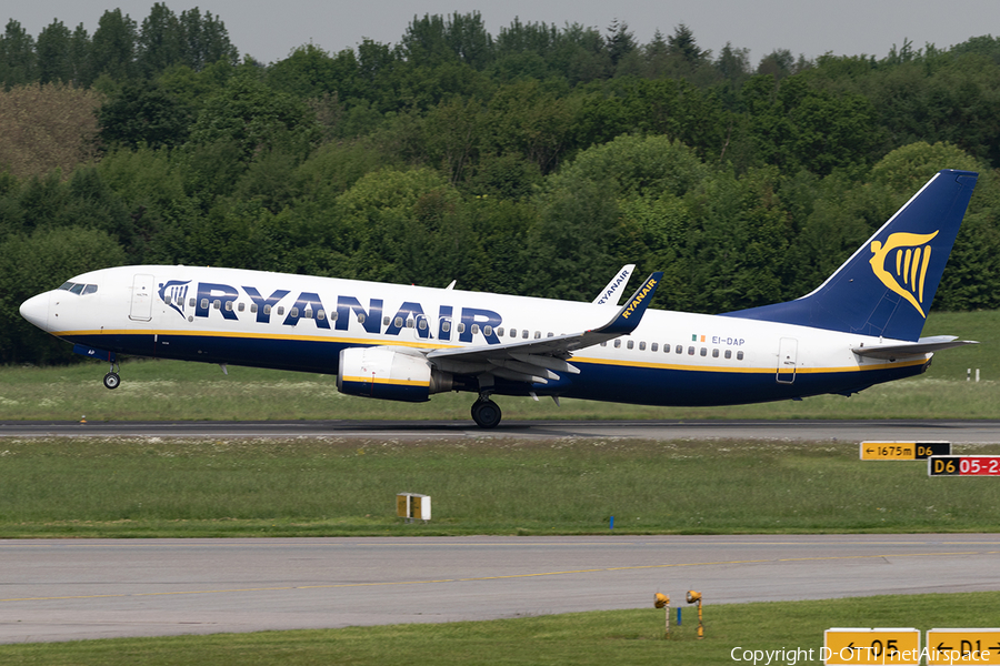 Ryanair Boeing 737-8AS (EI-DAP) | Photo 164448
