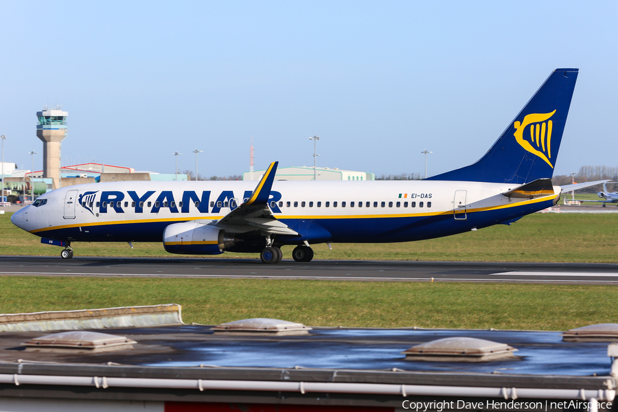 Ryanair Boeing 737-8AS (EI-DAS) | Photo 149521