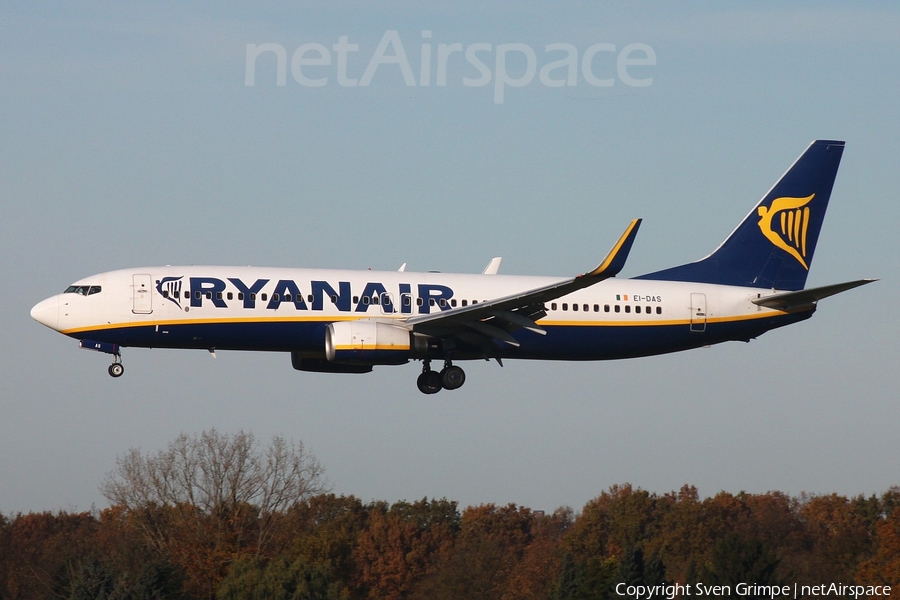 Ryanair Boeing 737-8AS (EI-DAS) | Photo 198237