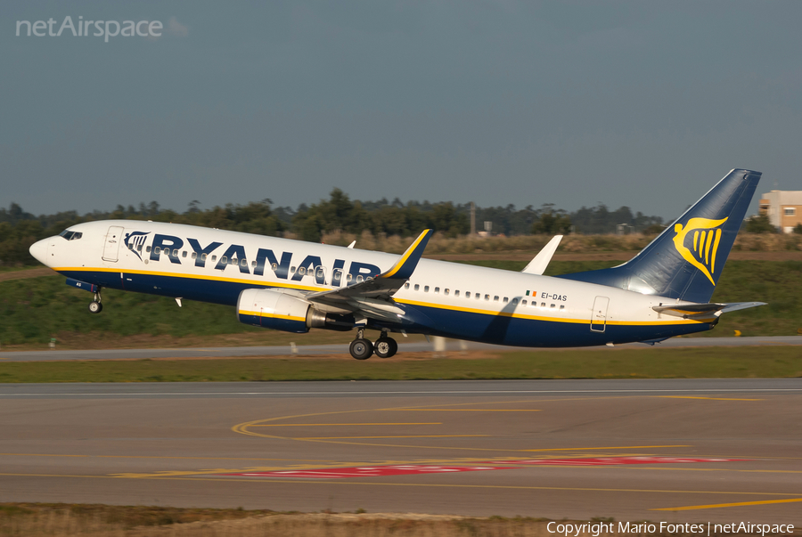 Ryanair Boeing 737-8AS (EI-DAS) | Photo 52044