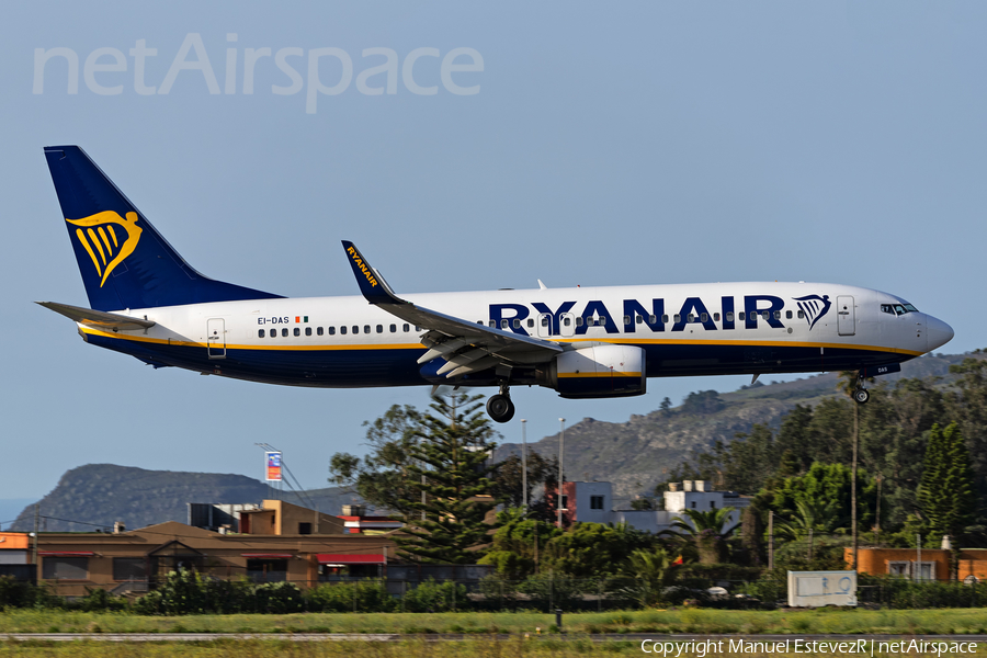 Ryanair Boeing 737-8AS (EI-DAS) | Photo 468018