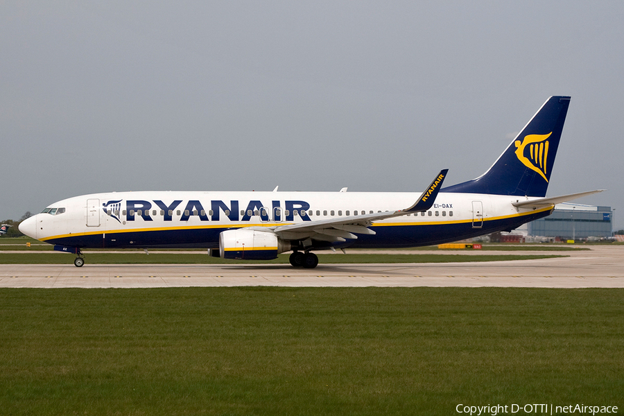 Ryanair Boeing 737-8AS (EI-DAX) | Photo 257050